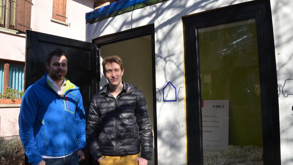 Nicolas Roth et Nicolas Wojcik lanceront la création d'un second prototype cette année.